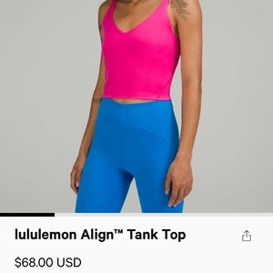 Lululemon Align Tank **brand new** never worn